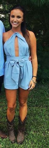 Teal Romper Size 4 Photo 0