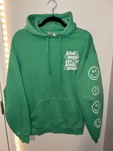 Kind People Are My Kinda People Green Hoodie Photo 0