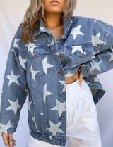 American Threads Star Denim Jacket  Photo 0