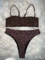 Kendall & Kylie Cheetah Bikini Set Photo 0