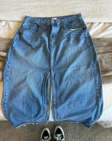 Universal Thread Denim Maxi Skirt Photo 0