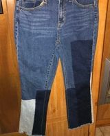 Universal Thread Patchwork Crop Jeans Photo 0