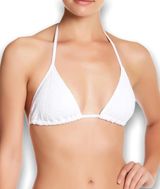 Eberjey Swim Crystal Valley Gisele Bikini Top Women's Size Small NWT New Photo 0