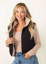 Puffer Vest Reversible  Photo 0
