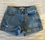 Denim Blue Jean Shorts Photo 0