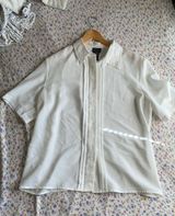 Laura Scott White Button Up Blouse Photo 0