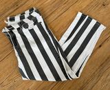 Chip & Pepper Black And White Stripe Jeans Size 31 Photo 0