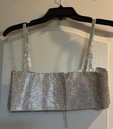 Silver Rhinestone Top Photo 0