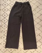Abercrombie & Fitch Wide Leg Gray Sweatpants Photo 0