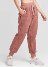 Women’s High Rise Sherpa Pants Size XL Photo 0