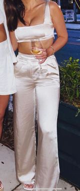 Princess Polly Huxley Satin Set Photo 0