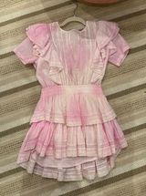 Love Shack Fancy Pink Mini Dress Photo 0