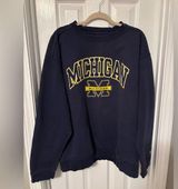 Pro Player Michigan Navy Crewneck Sweater size XL Photo 0