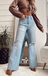 Parker Jeans Wide Leg Photo 0