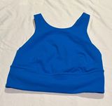 Lululemon Wunder Train Long-Line Bra Poolside Blue Size 6 Photo 0