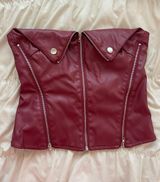 Edikted Leather Top Photo 0