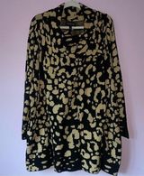 Lane Bryant  18/20 Cardigan Animal Print Cowl Neck Longline Photo 0