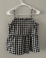 Black & White checkered Tank  Photo 0