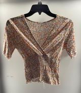 Caution to the Wind Floral Top Photo 0