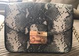 BCBGeneration Snakeskin Milly Crossbody Purse Photo 0
