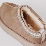 Mudd Women's Platform Boot Fur Lined Slip On Photo 0