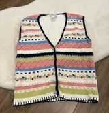 Unique Vintage Vintage Knit Sweater Vest Photo 0