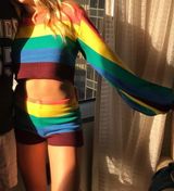 Nasty Gal Rainbow Set Photo 0