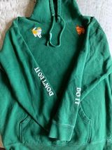 Emma Chamberlain Cat Hoodie Merch Green Size XL Photo 0