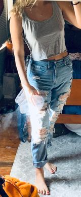 Old Navy Cotton Tank Cropped Photo 0