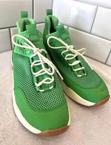 Women's Rizwell Lace-Up Sneakers Size US 7.5 M Galactic Green Shoes Photo 0