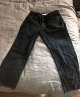 Topshop Straight Leg Black Jeans Photo 0