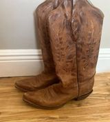 Corral Vintage C1928 cowgirl boots in tan leather size 7M Photo 0