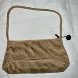 The Sak Tan Light Beige Crochet Boho Casual Shoulder Bag Purse size Medium Photo 0