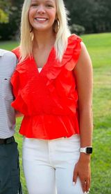 Strut And Bolt Orange Top Photo 0