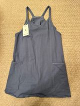 Amazon  Athletic Romper Dress Blue  Photo 0