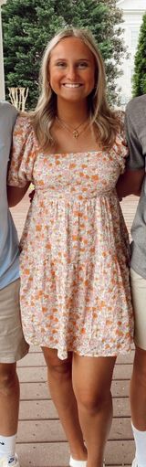 MINKPINK Floral Mini Dress Photo 0