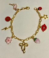 Handmade Gold Charm Bracelet Photo 0