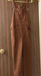 Khaki Corduroy Overall Photo 0