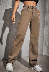 SheIn Brown Jeans Photo 0