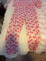 Mary Square Bow pajama set Pink Size L Photo 0