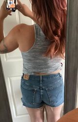 Levi’s 550 Cut Off Jean Shorts Photo 0