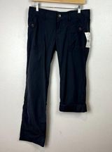 Marmot  Womens Ginny Pant UPF 30 Size 8 Hiking Convertible Roll Tab Dark Gray Photo 0