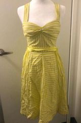 Moulinette Soeurs ASO TAYLOR SWIFT Anthropologie Halter Striped Dress Photo 0
