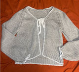 SheIn Tie sweater Photo 0