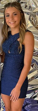 Rhinestone homecoming dress Photo 0