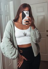 Boutique Green Cardigan  Photo 0