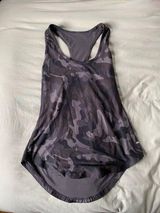 Camo Grey Workout Tank Gray Size M Photo 0