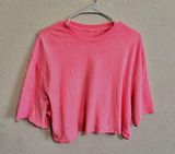 OVERSIZED CROPPED T-SHIRT Photo 0