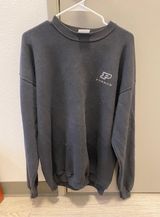 Purdue Vintage Oversized Pullover! Black Size XL Photo 0