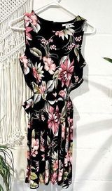 Bar III Bar lll | womens medium floral dress cut out sides retro Photo 0